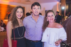 Gabriela, Luiz e Bricia Teixeira