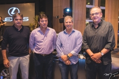 João Carvalho, Luiz Teixeira, Severino Ramalho Neto e Sérgio Fiúza