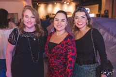 Luiziane Cavalcante, Denise Cavalcante e Márcia Travessoni