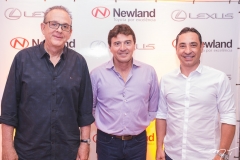 Sérgio Fiúza, Luiz Teixeira e Ronaldo Munhoz