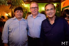 George Lima, Ricardo Cavalcante e Beto Studart