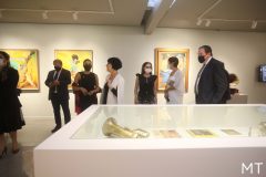 Grupo Safra e Edson Queiroz visitam exposição 100 anos da semana da arte moderna