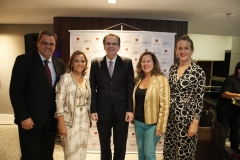 Armando Moraes, Maria Imaculada, Emanuel Teófilo, Wanha Rocha e Adília Magalhães