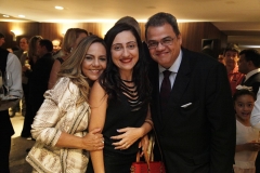Maria Imaculada, Luana e Armando Moraes