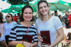 Claudine Aguiar e Raquel Escarana