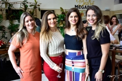 Flávia Pinheiro, Fabiana Lustosa, Ivana Melo e Rebeca Campos
