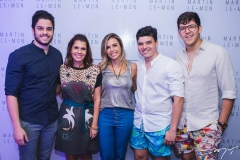 Cadeh Juaçaba, Cláudia Diniz, Liliana Diniz, Carlos Henrique Juaçaba e Pedro Borges