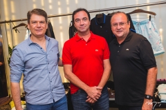 Leonardo Leal, Régis Gadelha e César Bittu