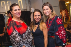 Maria José, Adriana Queiroz e Camille Cidrão