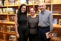 Bete Barros, Márcia Alcântara  e Tom Barros
