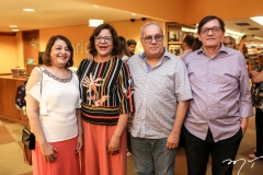 Terezinha Rocha, Bernadete Albuquerque, Silvia Neto e Marcos Aurelio