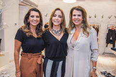 Márcia Travessoni, Ana Paula Daud e Alexandra Pinto