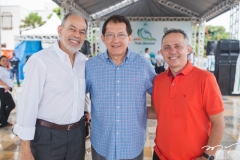 Inácio Arruda, Elpídio Nogueira e Evaldo Lima