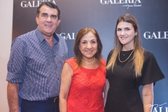 Lívio, Fátima Marinho e Gabriela Baquit