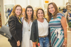 Andréa Delfino, Márcia Travessoni, Liana Thomaz e Rose Batista