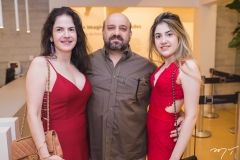 Andiara Fernandes, Márcio Ary e Paloma Fernandes