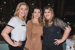 Andréa Delfino, Márcia Travessoni e Danielle Pinheiro