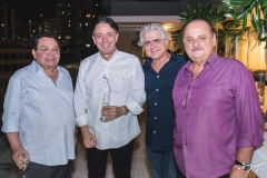 Gera Teixeira, Afrânio Barreira, Osler Machado e José Antônio Bitar
