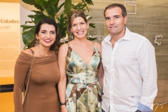 Márcia Travessoni, Elisa Figueiredo e Eduardo Figueiredo