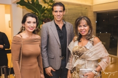 Márcia Travessoni, Wilson Loureiro e Selma Cabral