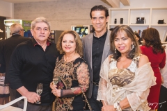 Paulo Magalhães, Adélia Magalhães, Wilson Loureiro e Selma Cabral