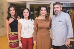 Raquel Machado, Elusa Laprovitera, Márcia Travessoni e Totonho Laprovitera