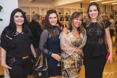Sellene Câmara, Fabiana Lustosa, Selma Cabral e Onélia Leite