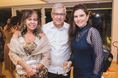 Selma Cabral, Paulo César Norões e Fabiana Lustosa