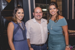 Carol Bezerra, Roberto Cláudio e Márcia Travessoni