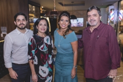 Vitor Laprovitera, Elusa Laprovitera, Márcia Travessoni e Totonho Laprovitera