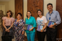 Cristina Brasil, Silvia de Melo, Kelly Messias, Lia Brasil e Antônio Plutarco