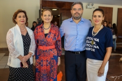 Fátima Veras, Lenise Rocha, Edson Queiroz Neto e Manoela Bacelar