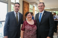 José Maria Gondim, Nair Silva de Castro e Randal Pompeu