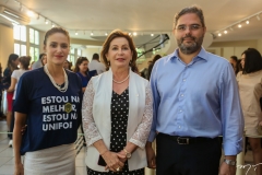 Manoela Bacelar, Fátima Veras e Edson Queiroz Neto