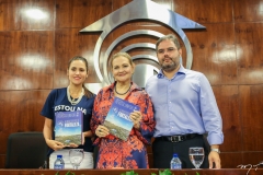 Manoela Bacelar, Lenise Rocha e Edson Queiroz Neto