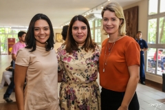 Mirim Cris, Candice Graziano e Beatriz Rosa