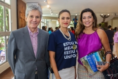 Pádua Lopes, Manoela Bacelar e Márcia Travessoni