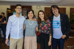 Tarcísio Bezerra, Alessandra Oliveira, Mariana Fontenele e Carlos Bittencourt