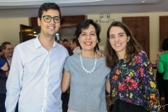Tarcísio Bezerra, Alessandra Oliveira e Mariana Fontenele