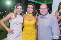 Carol Bezerra, Samara Fernandes e Roberto Cláudio