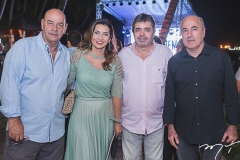 Fernando Travessoni, Márcia Travessoni, Totonho Laprovitera e Sílvio Frota