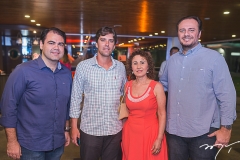 Marco Aurélio, Rui do Ceará, Luísa Serpa e Adriano Nogueira