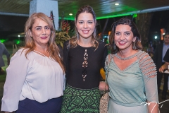 Marisa Benevides, Onélia Leite e Márcia Travessoni