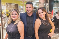 Alessandra Monteiro, Guto Nascimento e Mona Pinheiro