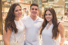 Maria Eduarda Ary, Vitor Rola e Lara Ildefonso