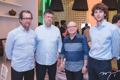 Aristarco Sobreira, João Sá, Manuel Lourenço e André Sobreira