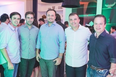 Francisco Filomeno, Victor Frota, Adriano Nogueira, Ricardo Bezerra e Lisandro Fujita