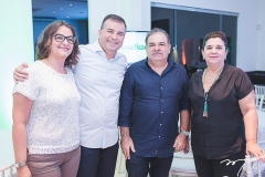 Luciana Torres, Ricardo Bezerra, Francisco Rocha e Lenise Figueiredo