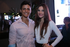 Ricardo Lopes e Monique Frota