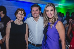 Ana Lima, Robério Silva e Susana Fiuza